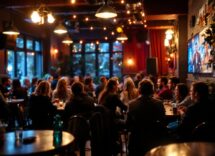 Artisti che suonano musica irlandese al Circolo Arci Borella