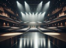 Emma Marrone durante il concerto a Milano prima della pausa