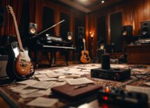 Ennio Morricone mentre compone musica per film iconici