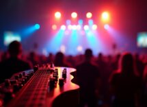 Immagine del Festival di Sanremo 2024 con artisti sul palco