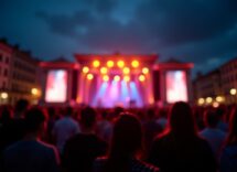 Ghali in concerto a Milano con fan entusiasti