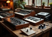 Martin Rev, icona dell'elettronica punk, in azione