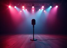 Alfa in concerto durante il suo tour musicale