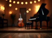 PJ Harvey durante l'esecuzione di Love Will Tear Us Apart