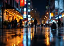 Logo di Shazam con note musicali in background