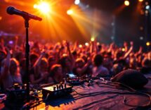 Tananai sul palco durante un emozionante concerto