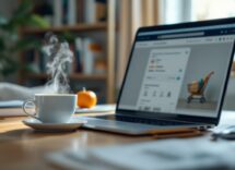 Anziano che naviga su Amazon in modo sicuro