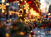 Immagine di un gruppo che ascolta musica durante le festività