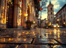 Immagine del Concerto di Natale a Palermo con artisti sul palco