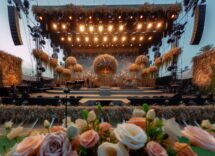 Immagine del Festival di Sanremo con artisti sul palco