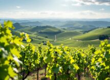 Vigneti del Piemonte con produttori di vino di qualità