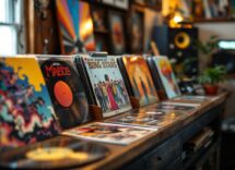 Vinile con copertina di un album iconico italiano