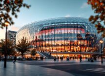 Katy Perry durante il concerto all'Unipol Arena di Bologna