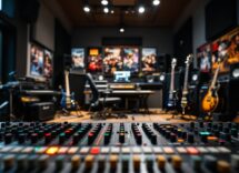 Larry Mullen Jr. mentre suona la batteria