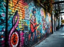 Lazza in concerto, esibizione dal vivo con energia