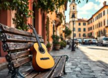 Immagine evocativa della musica italiana storica