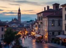 Immagine del luogo dell'omicidio a Campi Bisenzio