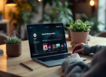 Grafica di Spotify Wrapped 2024 con statistiche musicali