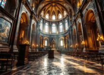 Chopin in un ritratto con lettere e spartiti musicali