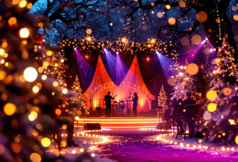 Celebrazione di Capodanno 2025 con musica a Catania