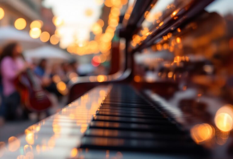 Immagine storica del festival della canzone italiana a Viareggio