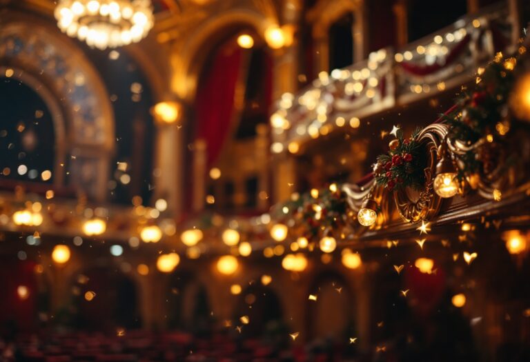 Immagine del Festival di Sanremo 2025 con artisti sul palco