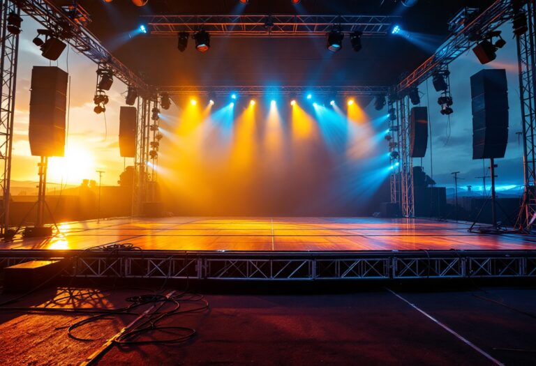 Immagine del Festival di Sanremo 2025 con artisti sul palco