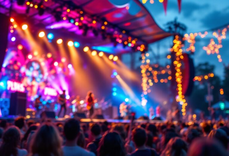 Immagine del Festival di Sanremo 2025 con artisti sul palco
