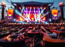 Immagine del Festival di Sanremo 2025 con artisti emergenti
