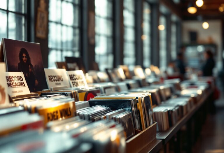 Fiera del disco a Genova con espositori di vinili