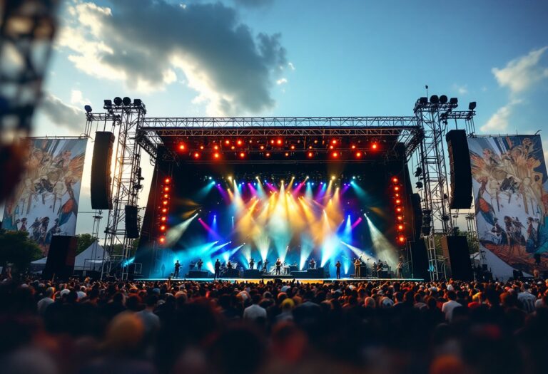 Scenografia innovativa del Festival di Sanremo 2025