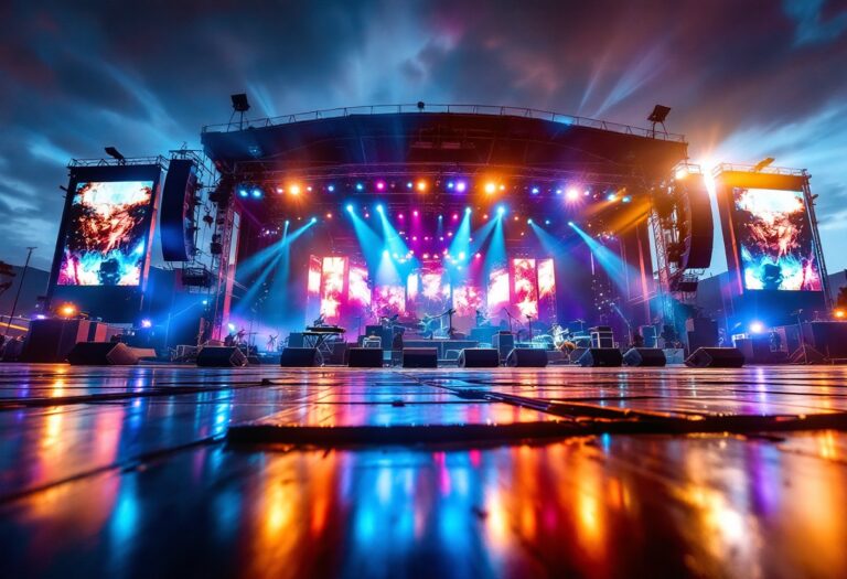 Neffa durante la sua esibizione al Festival di Sanremo
