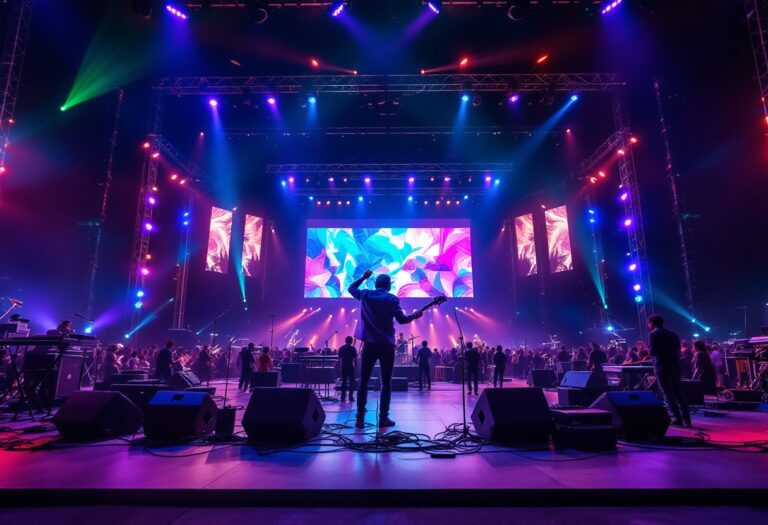 Olly sul palco del Festival di Sanremo 2025 dopo la vittoria