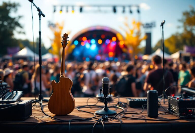 Immagine dei protagonisti del Festival della Canzone Italiana