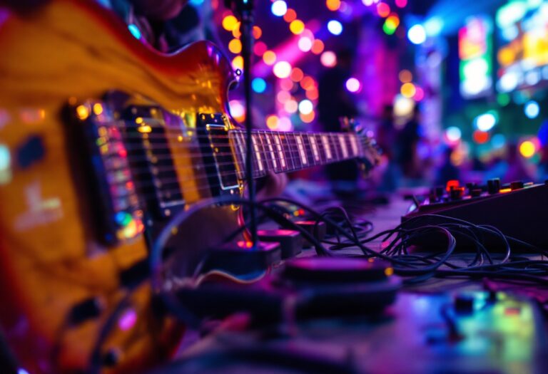 Immagine del Festival di Sanremo 2025 con artisti sul palco