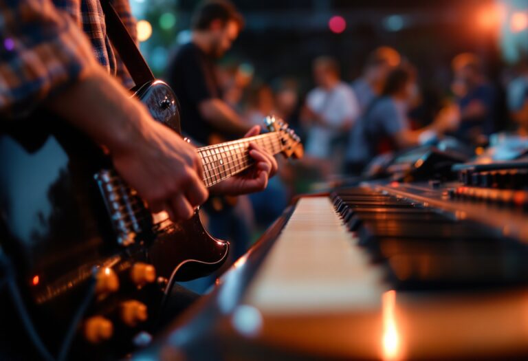 Afterhours in concerto per il tour di 'Ballate per piccole iene'