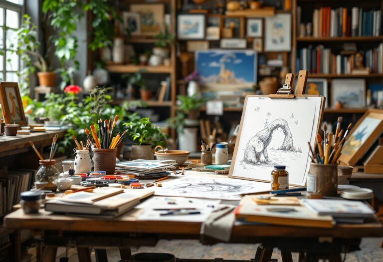 Immagine di una foto trasformata in arte Ghibli