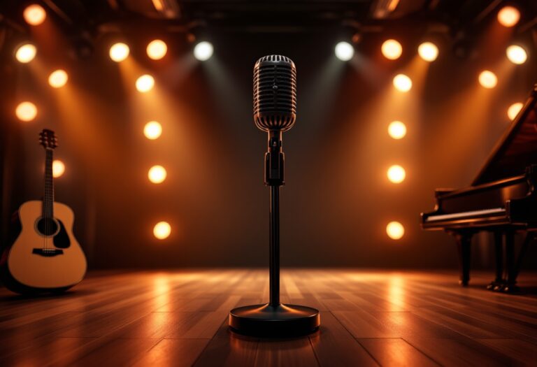 Concorrenti di The Voice Senior durante una performance