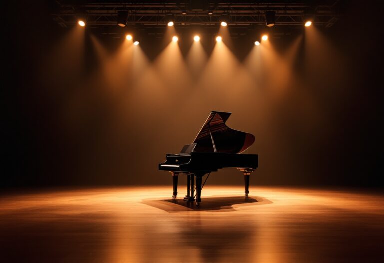 Immagine evocativa di un viaggio musicale nel tempo