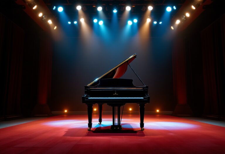 Immagine evocativa di un viaggio musicale nel tempo