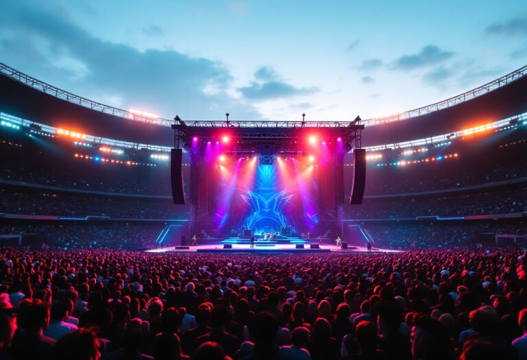 Lady Gaga in concerto a Milano nel 2025