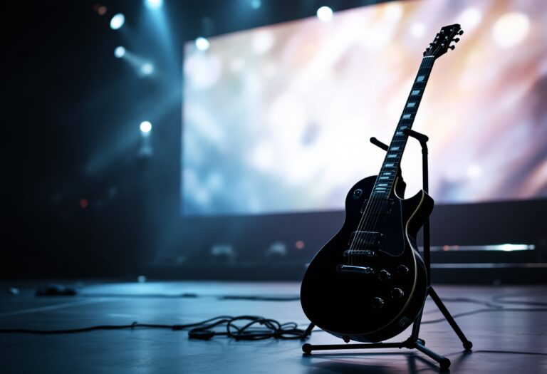 Lenny Kravitz in concerto durante il tour in Italia 2025