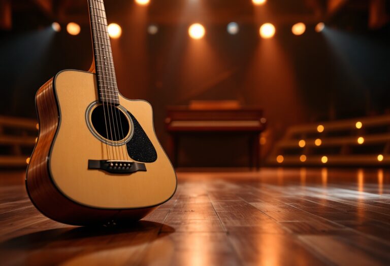 Ligabue in un momento del remake acustico di Elvis