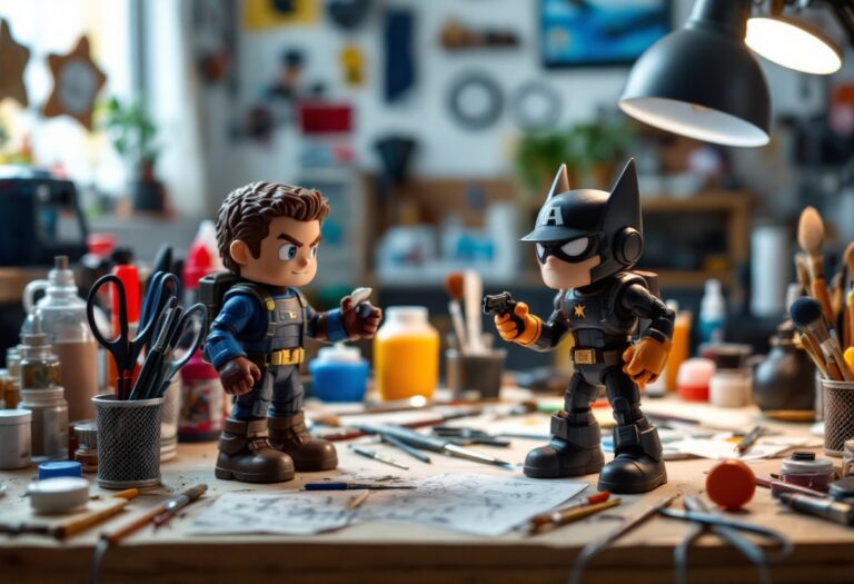 Action figure personalizzate create con intelligenza artificiale