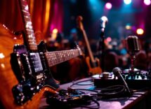 Bugo saluta il pubblico durante il concerto d'addio