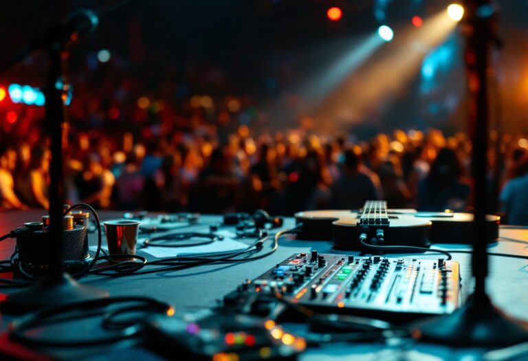 Immagine di concerti dal vivo in Italia ad aprile 2025