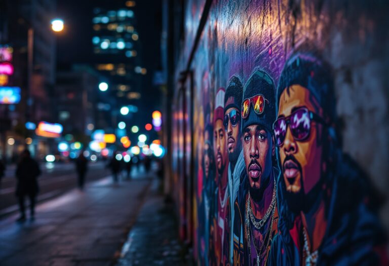 Immagine che rappresenta l'evoluzione del rap nel tempo