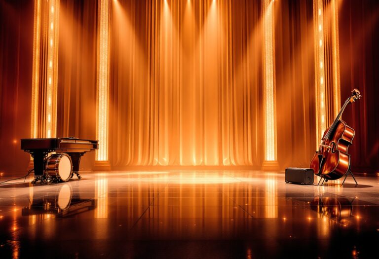 Immagine del galà finale di The Voice Senior 2025 con artisti sul palco