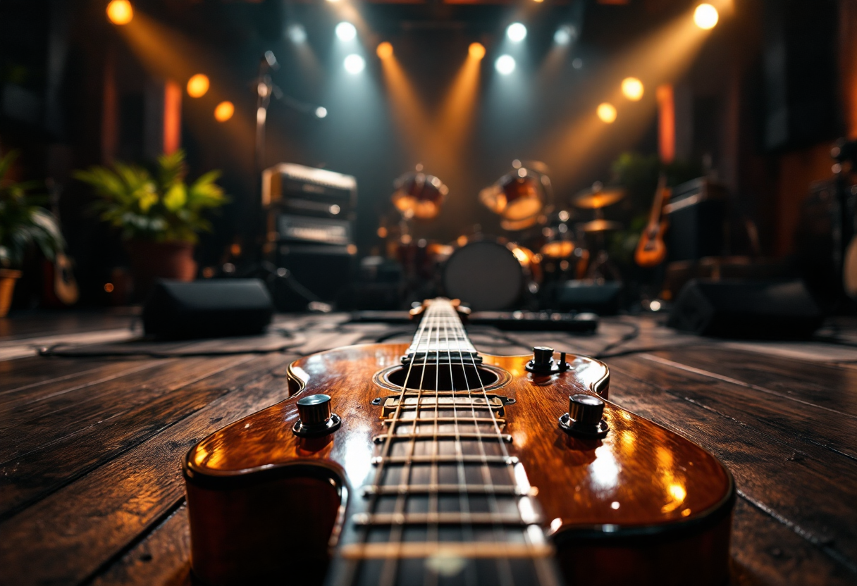 Immagine che rappresenta l'impatto della musica nella società moderna