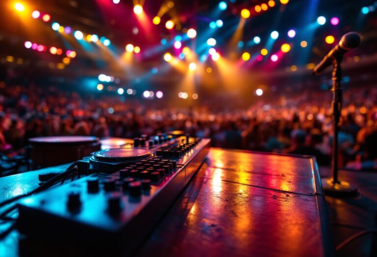 Jovanotti si esibisce al PalaJova in un concerto emozionante